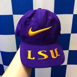 Nike purple and yellow LSU Tigers Baton Rouge, Louisiana baseball cap